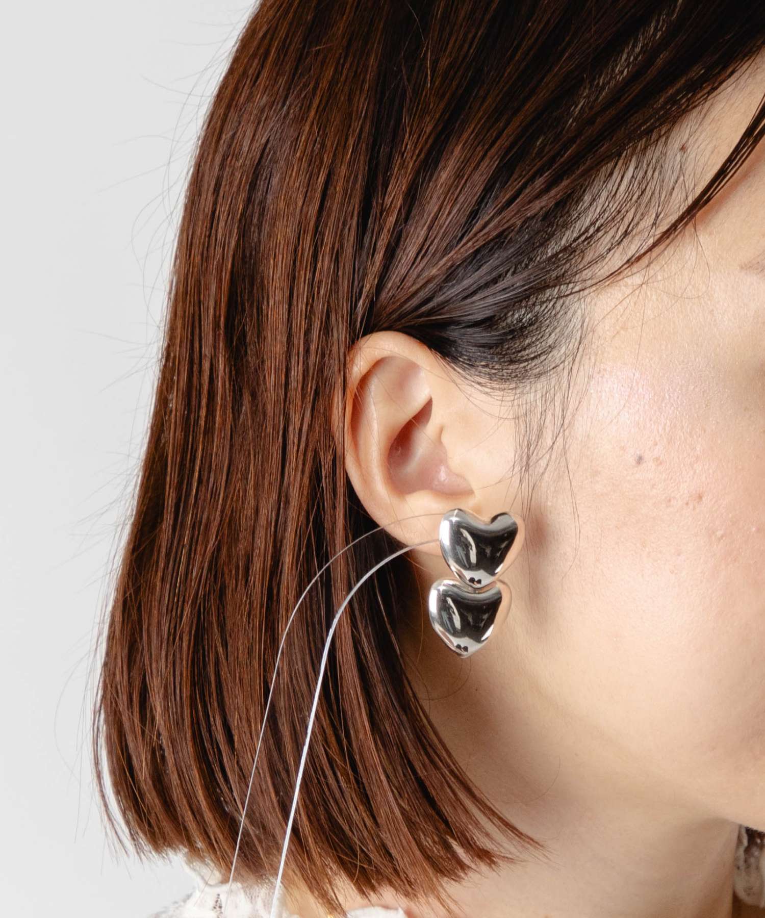 アニカイネズ ANNIKA INEZ アニカイネズ ANNIKA INEZ Dual Voluptuous Earrings デュアル ボリューム E951 ピアス レディース アクセサリー シルバー （SILVER/シルバー） SILVER/シルバー