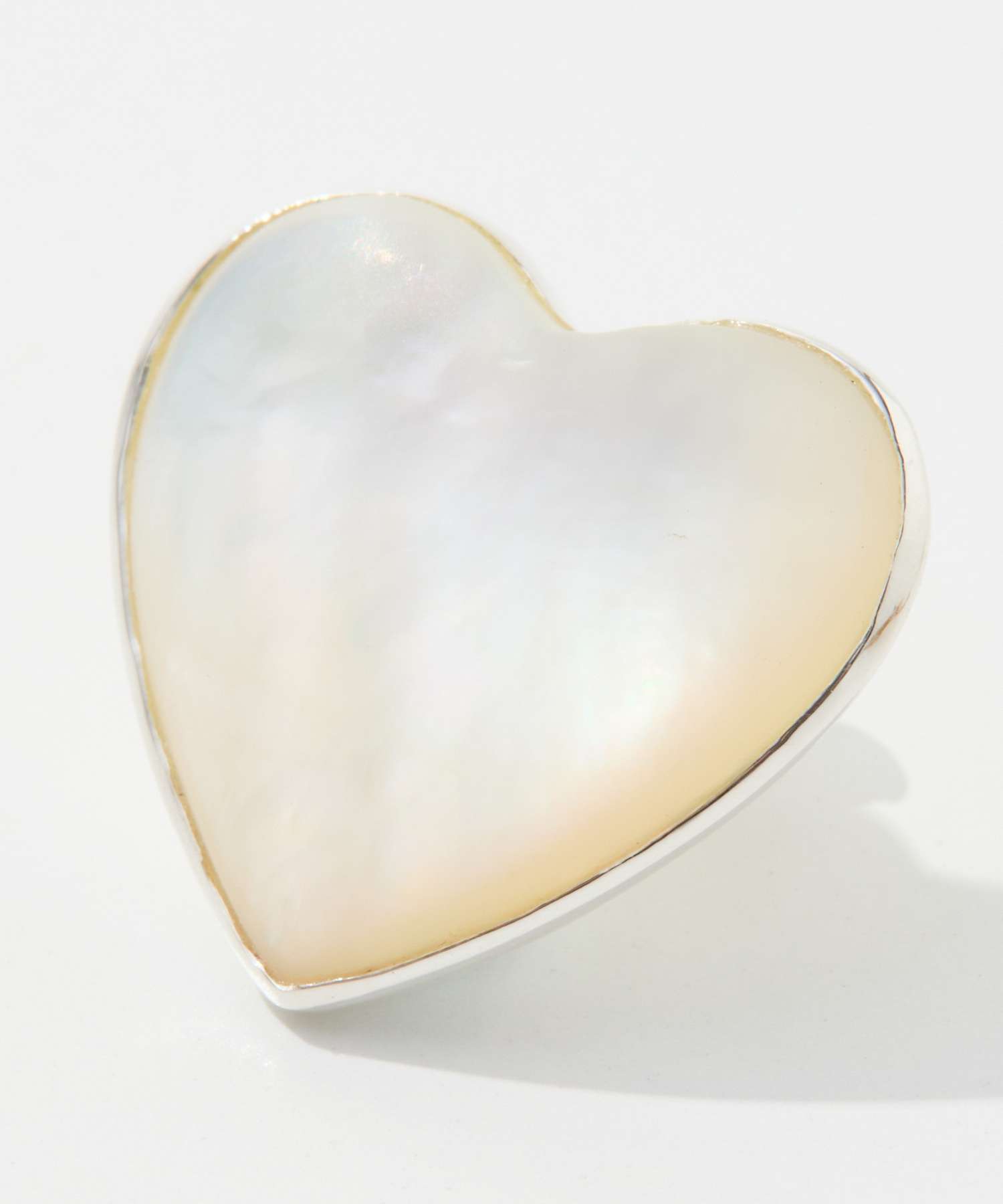 アニカイネズ ANNIKA INEZ アニカイネズ ANNIKA INEZ Mother of pearl heart pierced earrings マザーオブパール ハート E977 SML ピアス （SILVER/シルバー） SILVER/シルバー