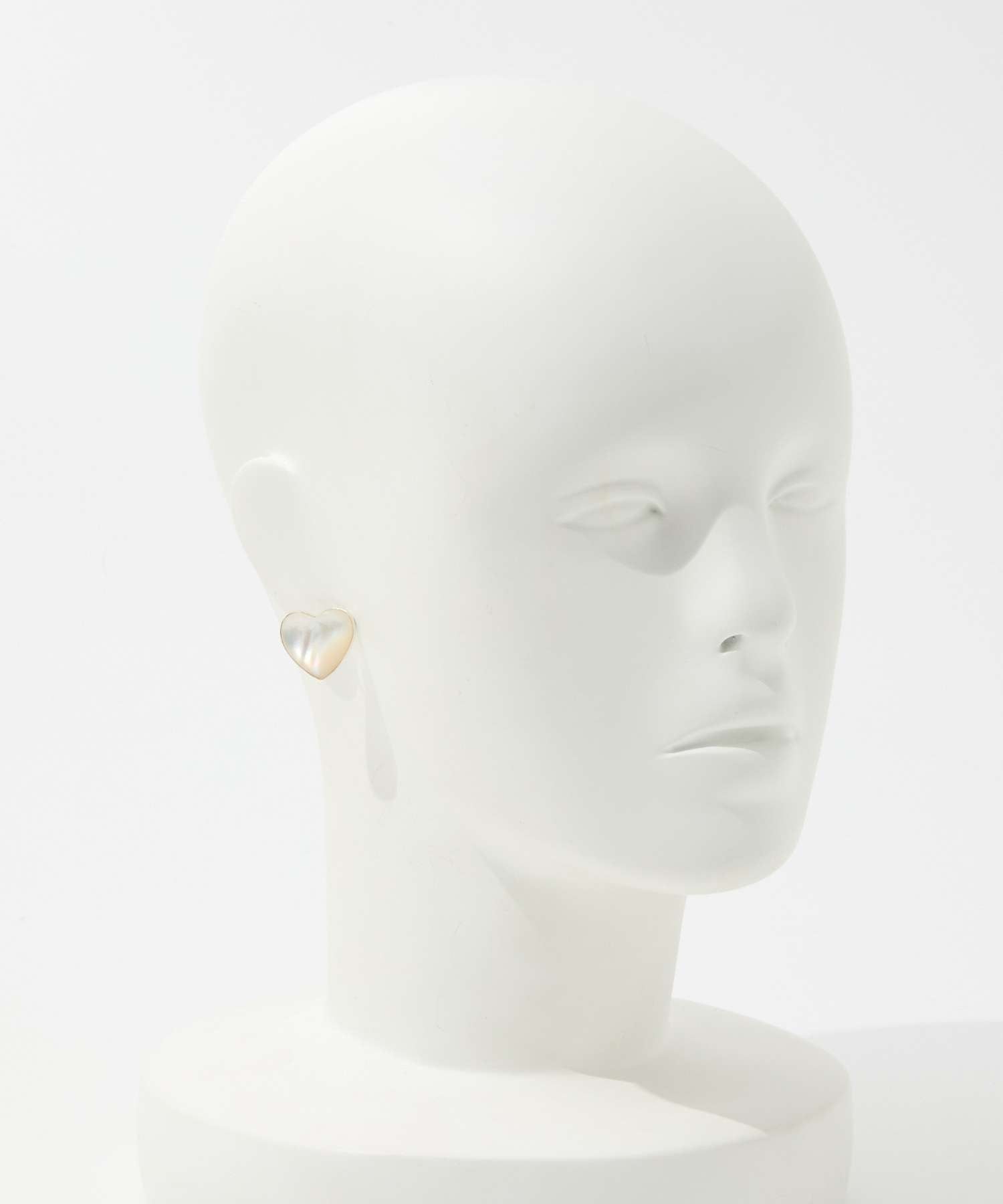 アニカイネズ ANNIKA INEZ アニカイネズ ANNIKA INEZ Mother of pearl heart pierced earrings マザーオブパール ハート E977 SML ピアス （SILVER/シルバー） SILVER/シルバー