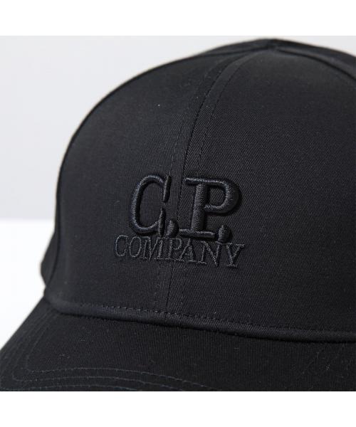 シーピーカンパニー C.P. COMPANY C.P.COMPANY キャップ Gabardine Logo Cap 16CMAC282A 006288A （999/ブラック） 999/ブラック