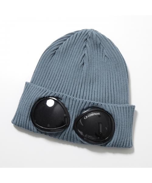 シーピーカンパニー C.P. Company C.P.COMPANY ニット帽 Cotton Goggle Beanie 18CMAC016A 000727A （872/ブルー） 872/ブルー