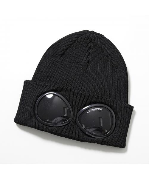 シーピーカンパニー C.P. Company C.P.COMPANY ニット帽 Cotton Goggle Beanie 18CMAC016A 000727A （999/ブラック） 999/ブラック