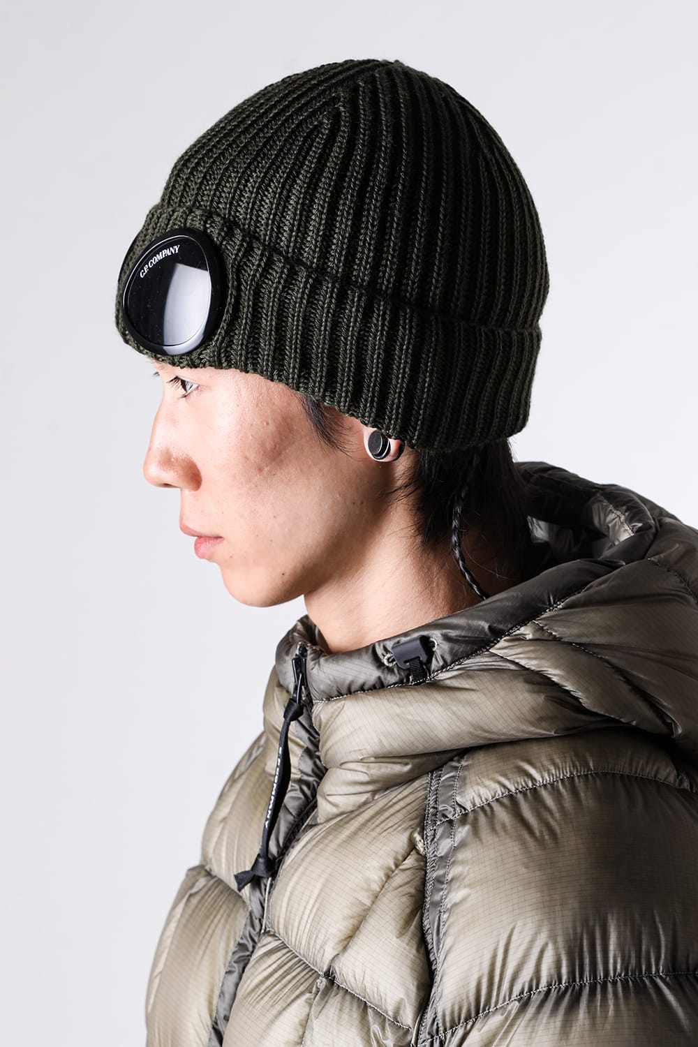 シーピーカンパニー C.P. COMPANY ACC KNIT CAP IN EF WOOL （IVY GREEN） IVY GREEN
