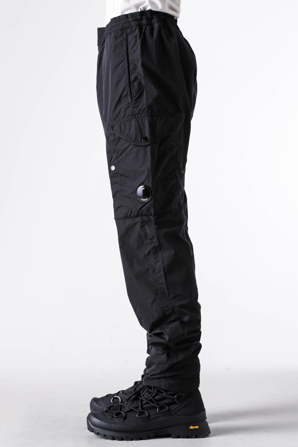 シーピーカンパニー C.P. COMPANY CARGO PT IN CHROME-R （BLACK） BLACK