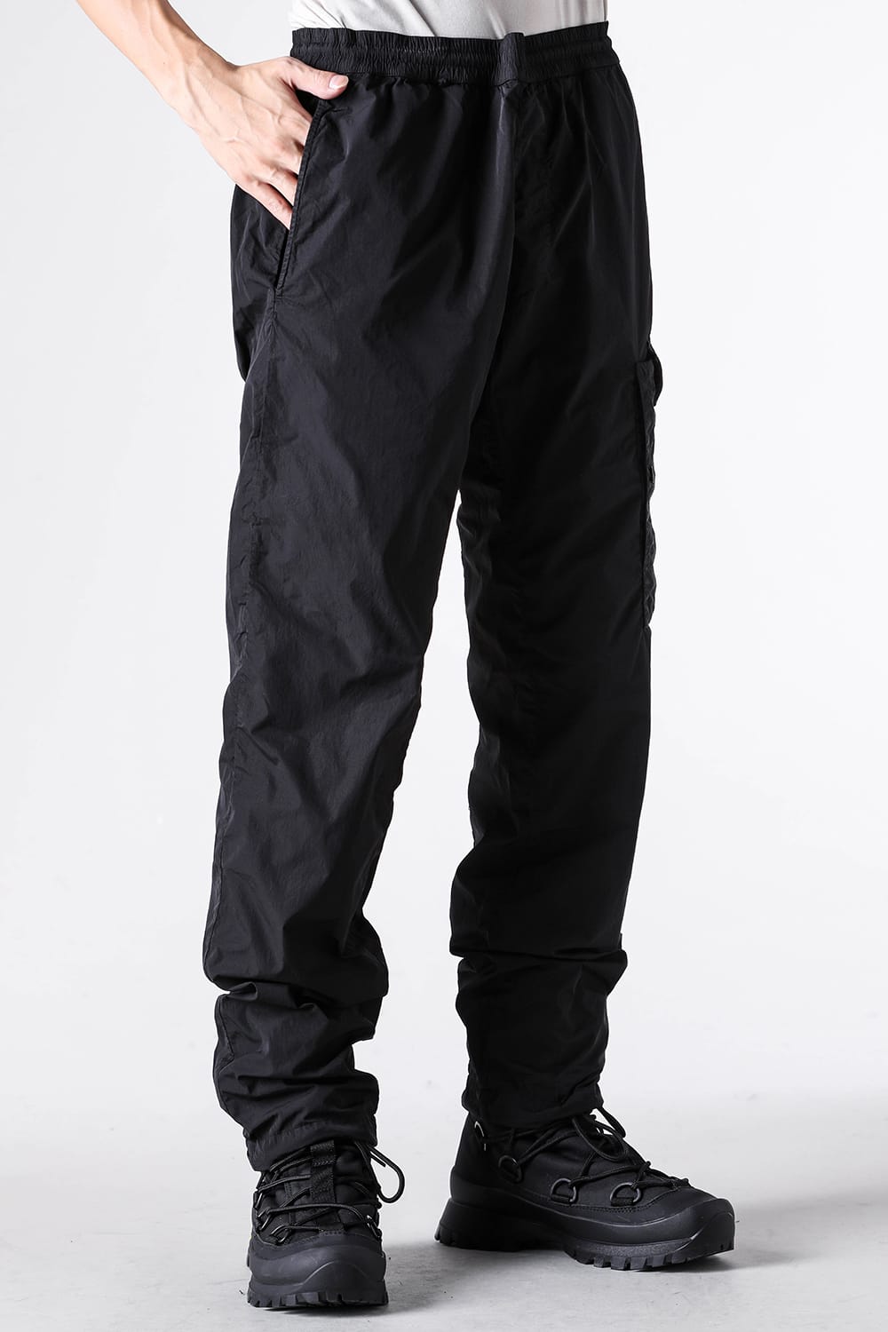 シーピーカンパニー C.P. COMPANY CARGO PT IN CHROME-R （BLACK） BLACK