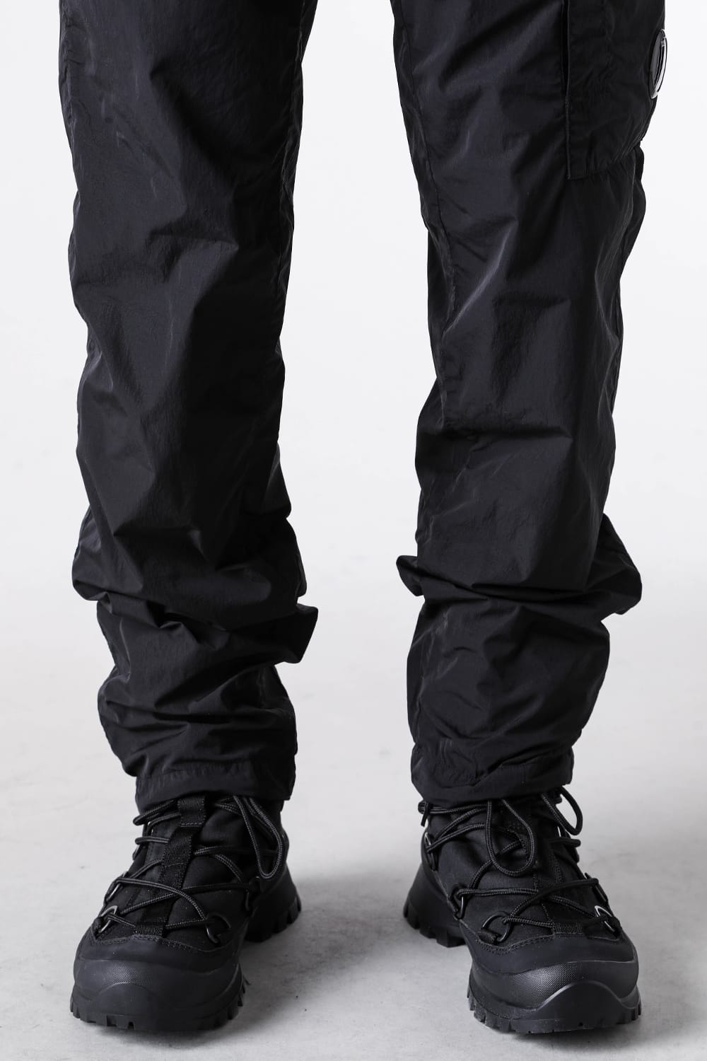 シーピーカンパニー C.P. COMPANY CARGO PT IN CHROME-R （BLACK） BLACK