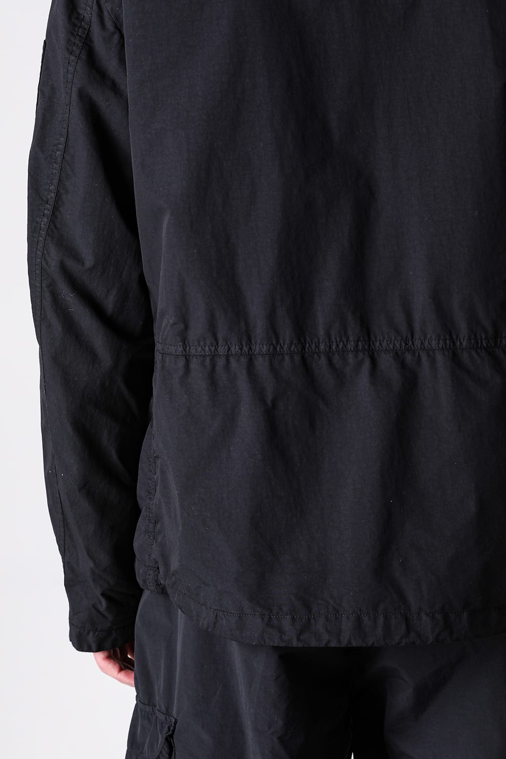 シーピーカンパニー C.P. COMPANY Flatt Nylon Goggle Jacket （Black） Black