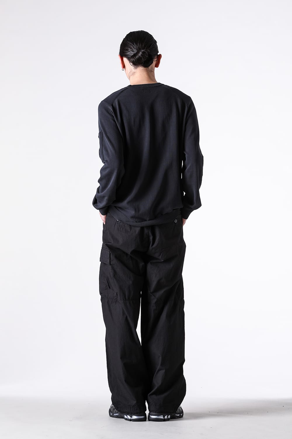 シーピーカンパニー C.P. COMPANY Micro-Reps Boxy Cargo Lens PT （Black） Black