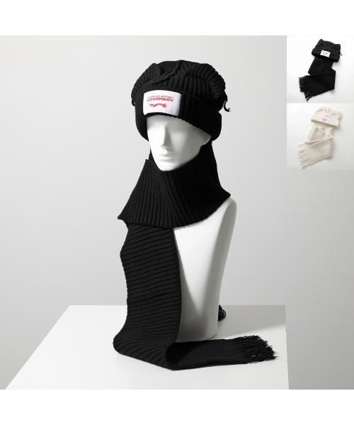 帽子 Loverboy CHUNKY EARS BEANIE SCARF Charles Jeffrey Loverboy Chunky Ears Beanie Scarf