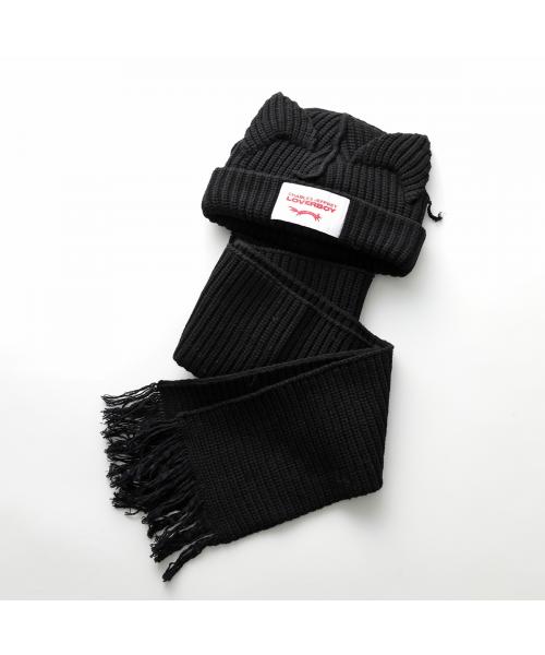 Charles Jeffrey Loverboy Chunky Ears Beanie Scarf