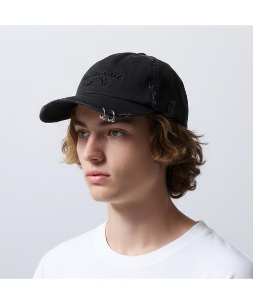 チャールズ ジェフリー ラバーボーイ CHARLES JEFFREY LOVERBOY CHARLES JEFFREY LOVERBOY キャップ PIERCED LOGO CAP （052130501/BLACK/ブラック） 052130501/BLACK/ブラック