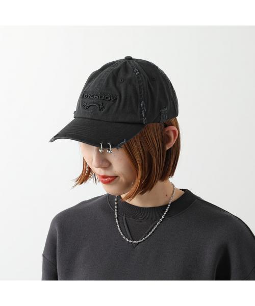 チャールズ ジェフリー ラバーボーイ CHARLES JEFFREY LOVERBOY CHARLES JEFFREY LOVERBOY キャップ PIERCED LOGO CAP （052130501/BLACK/ブラック） 052130501/BLACK/ブラック