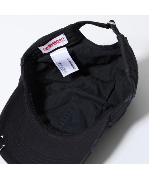 チャールズ ジェフリー ラバーボーイ CHARLES JEFFREY LOVERBOY CHARLES JEFFREY LOVERBOY キャップ PIERCED LOGO CAP （052130501/BLACK/ブラック） 052130501/BLACK/ブラック