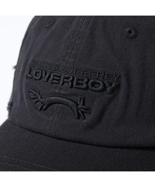 チャールズ ジェフリー ラバーボーイ CHARLES JEFFREY LOVERBOY CHARLES JEFFREY LOVERBOY キャップ PIERCED LOGO CAP （052130501/BLACK/ブラック） 052130501/BLACK/ブラック