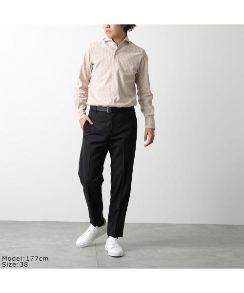 ジャンネット GIANNETTO GIANNETTO シャツ VINCI FIT 41848 コットンリネン