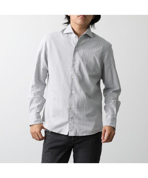 ジャンネット GIANNETTO GIANNETTO シャツ VINCI FIT 41848 コットンリネン