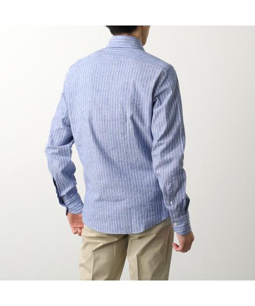 ジャンネット GIANNETTO GIANNETTO シャツ VINCI FIT 41848 コットンリネン