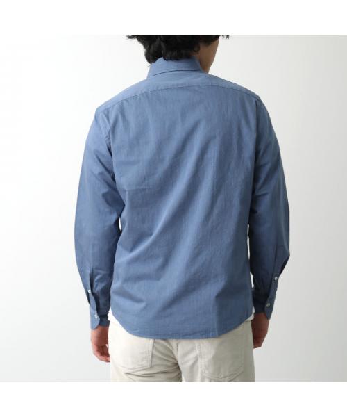 GIANNETTO シャツ VINCI FIT 42340 コットン 長袖 GIANNETTO ジャンネット シャツ VINCI FIT ヴィンチフィット