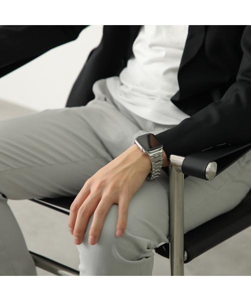 ゴールデンコンセプト GOLDEN CONCEPT GOLDEN CONCEPT アップルウォッチストラップ EVENING EDITION （Silver/シルバー） Silver/シルバー