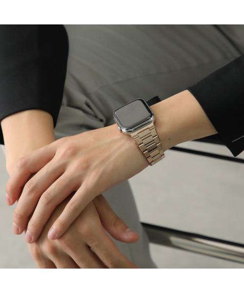 ゴールデンコンセプト GOLDEN CONCEPT GOLDEN CONCEPT アップルウォッチストラップ EVENING EDITION （Silver/シルバー） Silver/シルバー
