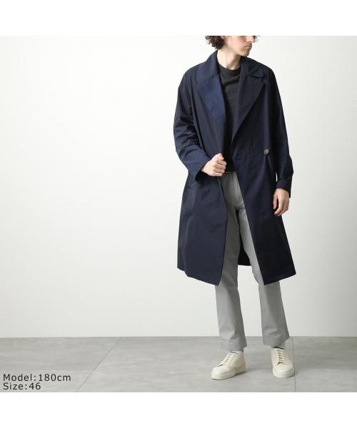 EVO HEVO HEVO Belted Coat BRINDISI F718 Spring Coat Double