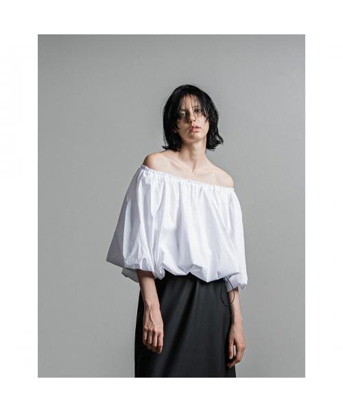 イーハトーブ IHATOV IHATOV ブラウス Balloon blouse IH06-7P-73207 オフショル （BLACK/ブラック） BLACK/ブラック