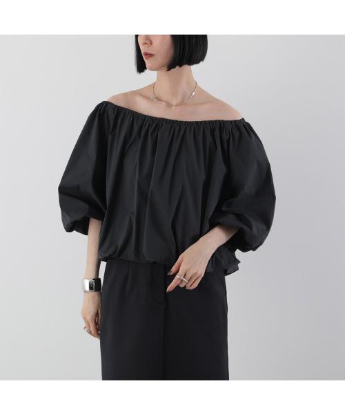 イーハトーブ IHATOV IHATOV ブラウス Balloon blouse IH06-7P-73207 オフショル （BLACK/ブラック） BLACK/ブラック