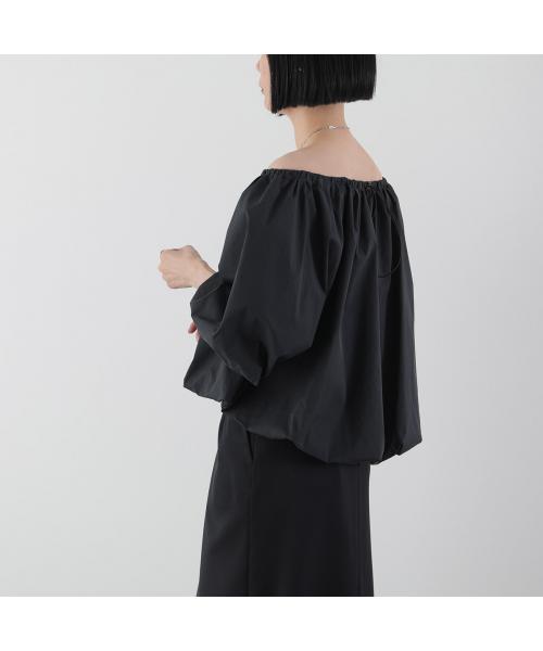 イーハトーブ IHATOV IHATOV ブラウス Balloon blouse IH06-7P-73207 オフショル （BLACK/ブラック） BLACK/ブラック
