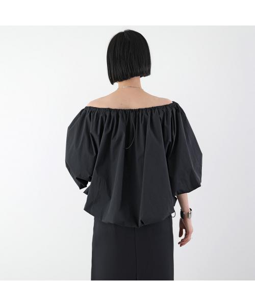 イーハトーブ IHATOV IHATOV ブラウス Balloon blouse IH06-7P-73207 オフショル （BLACK/ブラック） BLACK/ブラック