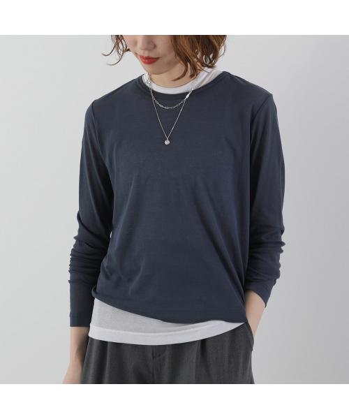 イーハトーブ IHATOV IHATOV 2枚組カットソー Sheer layered Tshirt IH07-7P-82208 （BLACK/ブラック） BLACK/ブラック