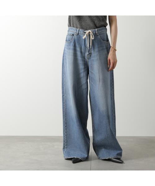 イーハトーブ IHATOV IHATOV デニムパンツ Drawstring waist wide leg jeans （BLUE/ブルー） BLUE/ブルー
