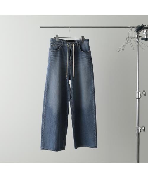 イーハトーブ IHATOV IHATOV デニムパンツ Drawstring waist wide leg jeans （BLUE/ブルー） BLUE/ブルー
