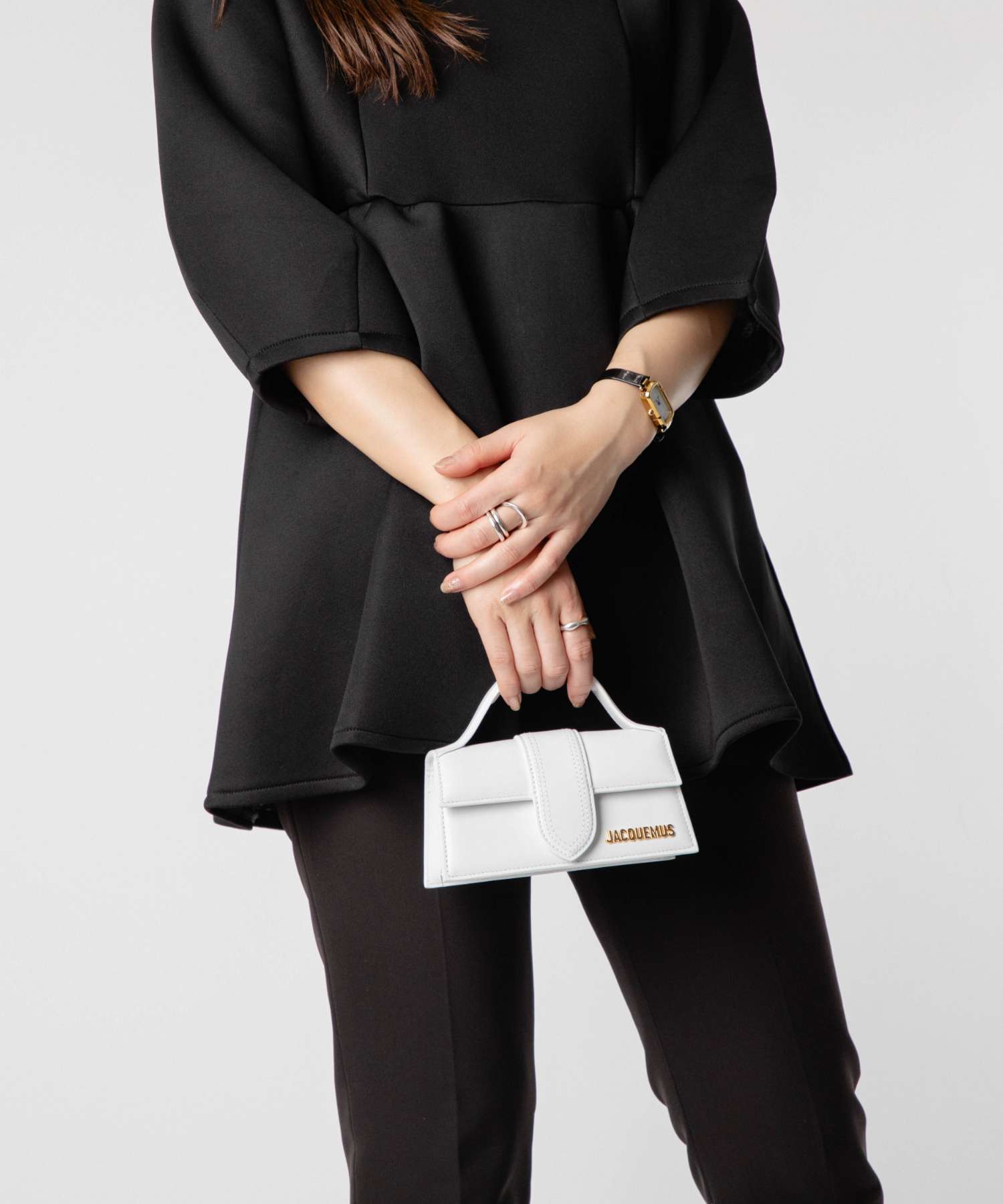 ジャックムス JACQUEMUS LE BAMBINO 21H213BA006-3000 ショルダーバッグ レディース ハンドバッグ 2way （ブラック） ブラック