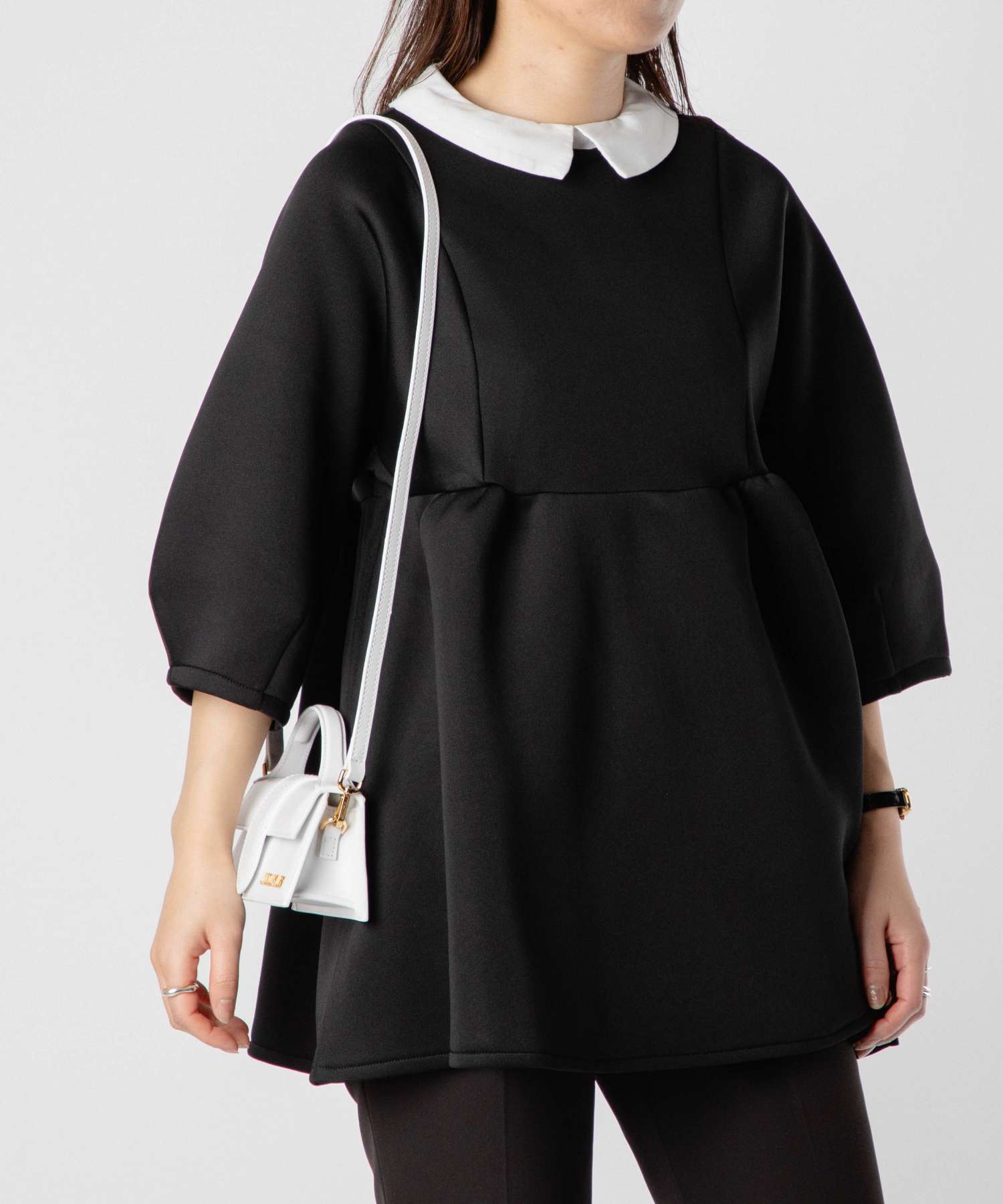 ジャックムス JACQUEMUS LE BAMBINO 21H213BA006-3000 ショルダーバッグ レディース ハンドバッグ 2way （ブラック） ブラック