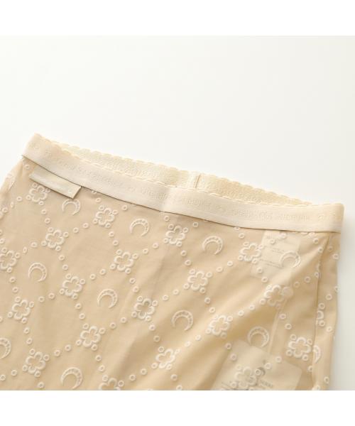 MARINE SERRE Moonogram Mesh Flock Leggings