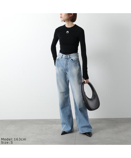 マリーン セル MARINE SERRE Marine Serre ニット Moon Logo Knit Fitted Sweater WTK014A