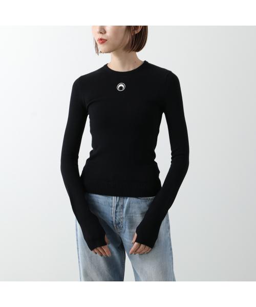 マリーン セル MARINE SERRE Marine Serre ニット Moon Logo Knit Fitted Sweater WTK014A
