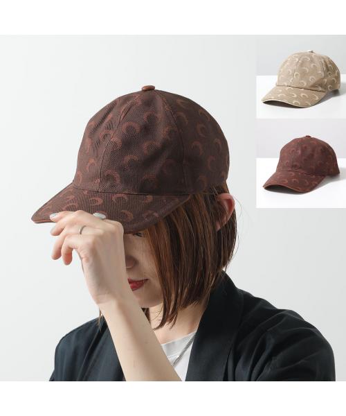 マリーン セル MARINE SERRE Marine Serre ベースボールキャップ UHG049A CWOV0036 （BG50/DARK-BEIGE/ベージュ） BG50/DARK-BEIGE/ベージュ