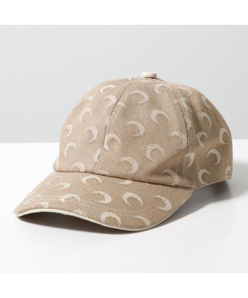マリーン セル MARINE SERRE Marine Serre ベースボールキャップ UHG049A CWOV0036 （BG50/DARK-BEIGE/ベージュ） BG50/DARK-BEIGE/ベージュ