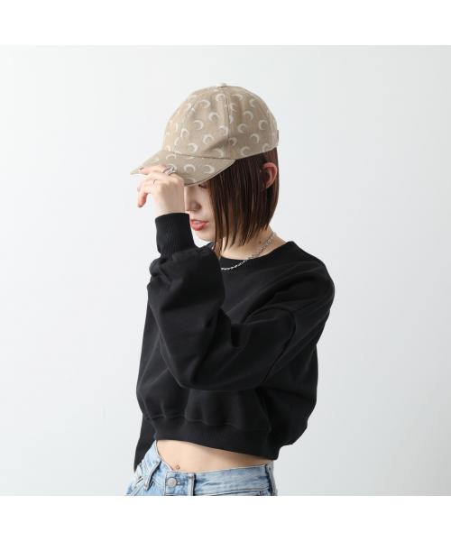 マリーン セル MARINE SERRE Marine Serre ベースボールキャップ UHG049A CWOV0036 （BG50/DARK-BEIGE/ベージュ） BG50/DARK-BEIGE/ベージュ