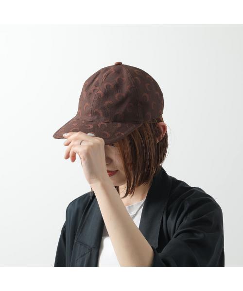 マリーン セル MARINE SERRE Marine Serre ベースボールキャップ UHG049A CWOV0036 （BG50/DARK-BEIGE/ベージュ） BG50/DARK-BEIGE/ベージュ