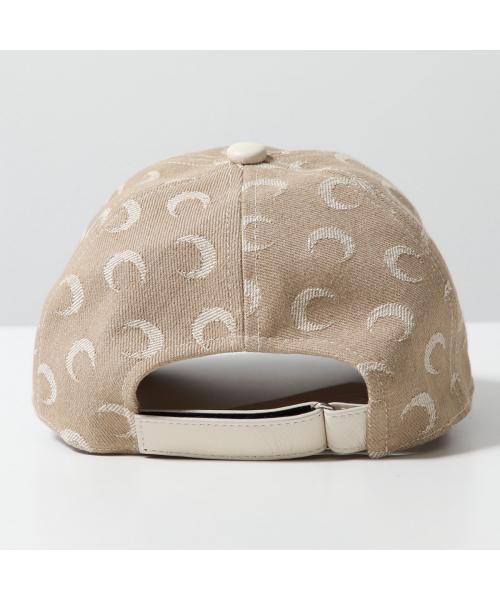 マリーン セル MARINE SERRE Marine Serre ベースボールキャップ UHG049A CWOV0036 （BG50/DARK-BEIGE/ベージュ） BG50/DARK-BEIGE/ベージュ