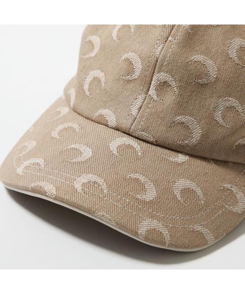 マリーン セル MARINE SERRE Marine Serre ベースボールキャップ UHG049A CWOV0036 （BG50/DARK-BEIGE/ベージュ） BG50/DARK-BEIGE/ベージュ