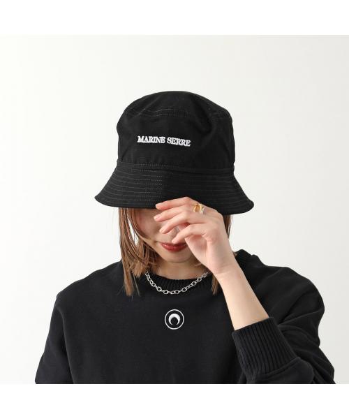 マリーン セル MARINE SERRE Marine Serre バケットハット Canvas Bucket Hat UHG030 （BK99/BLACK-ブラック） BK99/BLACK-ブラック