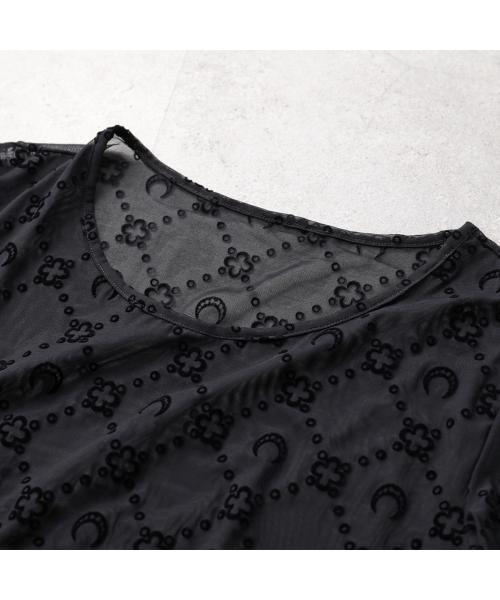 マリーン セル MARINE SERRE Marine Serre ワンピース WDR297B メッシュ （BK99/BLACK） BK99/BLACK