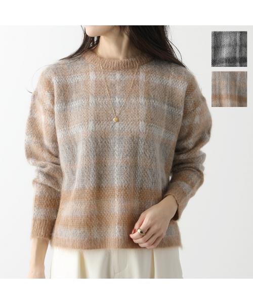 Max Mara Studio MAX MARA Studio Knit FEDRA Tartan Check