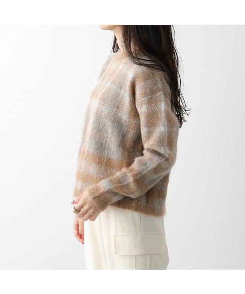 Max Mara Studio MAX MARA Studio Knit FEDRA Tartan Check