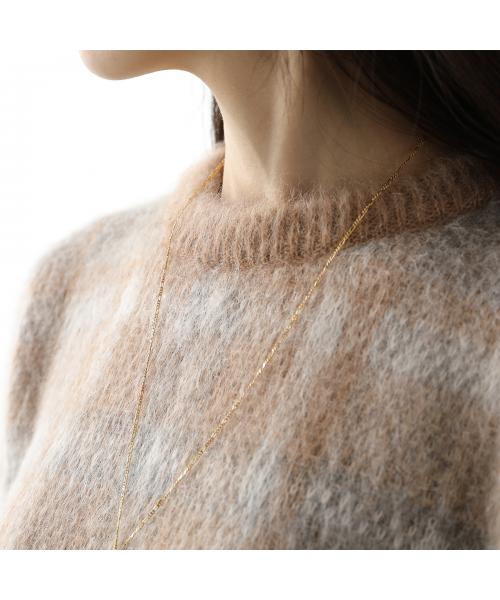 マックスマーラ ステュディオ Max Mara Studio MAX MARA Studio ニット FEDRA  タータンチェック （001/グレー） 001/グレー