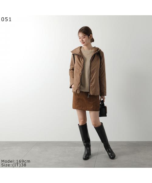 マックスマーラ ザ・キューブ Max Mara The Cube MAX MARA THE CUBE ジャケット GREENH フーデッド （009/ブラック） 009/ブラック