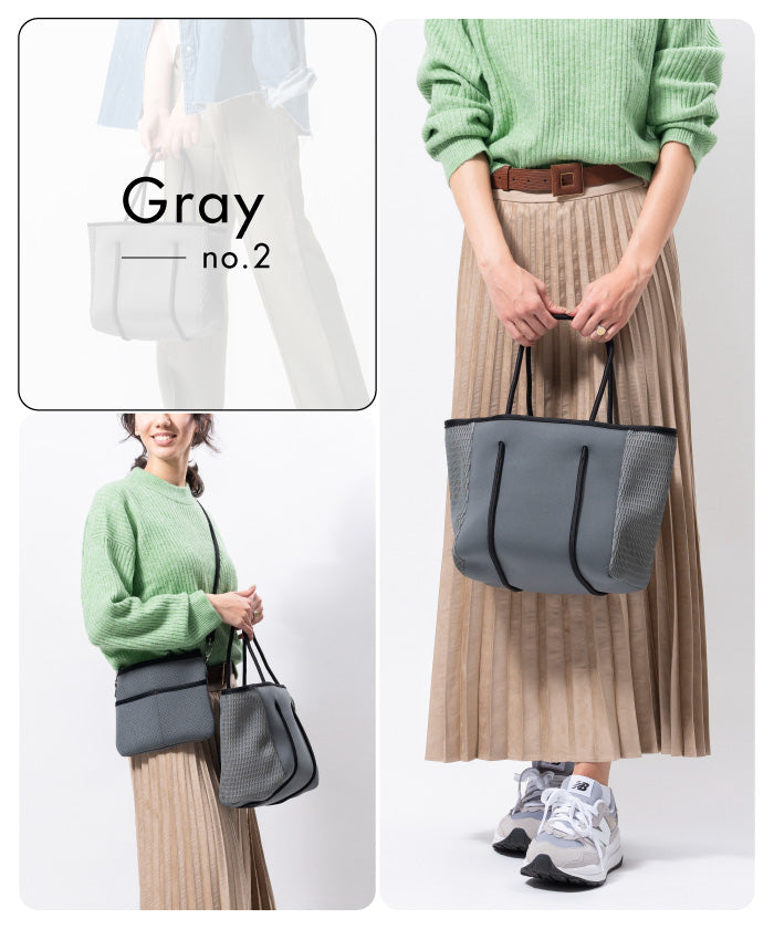 MURA Neoprene Mesh Mini Tote Bag